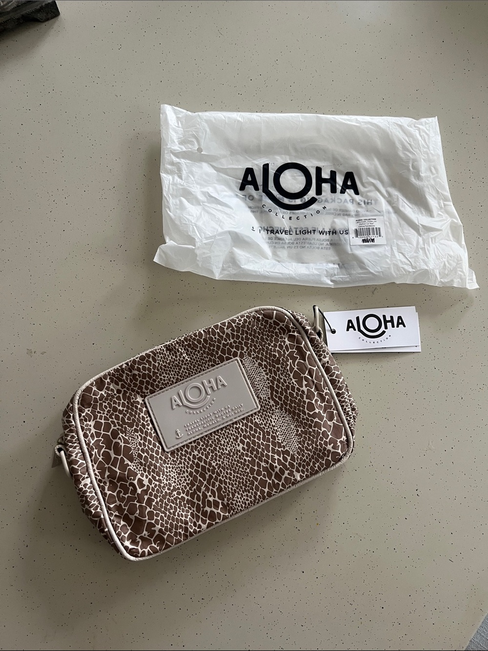 Aloha Collection Accessory Pouch Handbag with Strap!